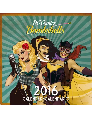 Calendario 2016 DC Comics Bombshells-10