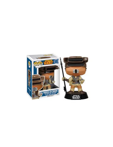 Star Wars POP! Vinyl Cabezón Leia Boushh 10 cm-10