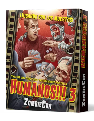 Humanos!!! 3: Zombiecon - Juego de tablero-10