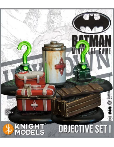 Batman Miniature Game: Objectives Game Markers. Se-10