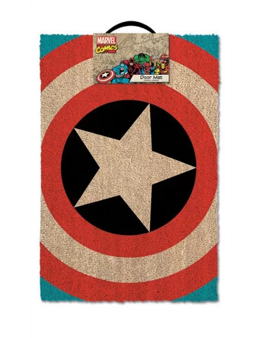 Marvel Comics Felpudo Captain America Shield 40 x -10