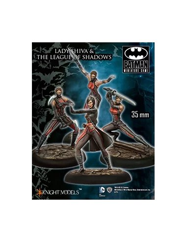 Batman Miniature Game: Lady Shiva and The League o-10