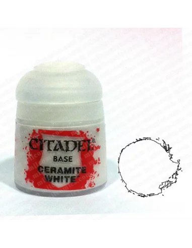 Pintura Citadel Base: Ceramite White-10