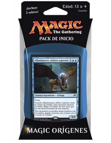 Magic The Gathering: Orígenes. Pack de Inicio Azul-10