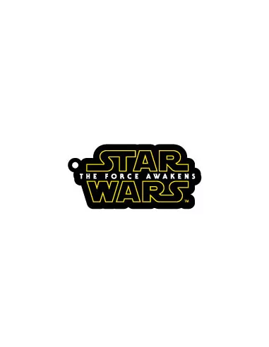 Star Wars Episodio VII Llavero de caucho Logo-10