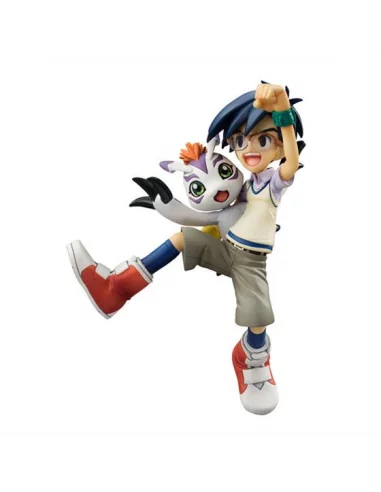 Joe & Gomamon Figura 10 cm. Digimon G.E.M.-10