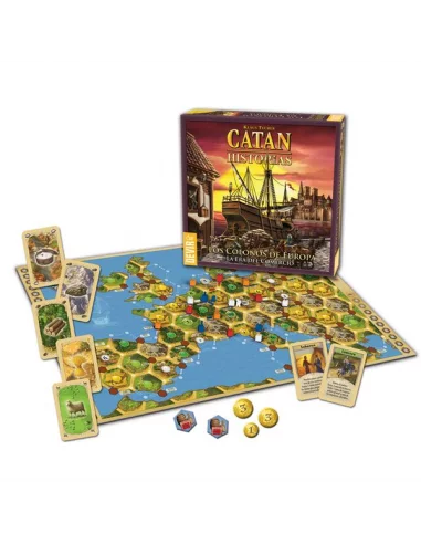 Catan. Los colonos de Europa - Juego de mesa-10