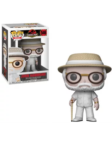 es::Jurassic Park Figura POP! Movies Vinyl John Hammond 9 cm