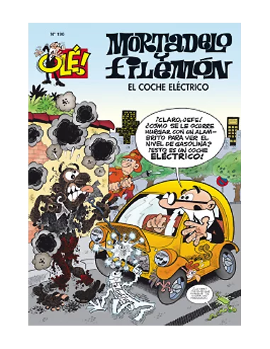 Olé Mortadelo 196: El coche eléctrico-10