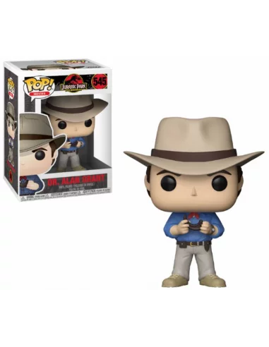 es::Jurassic Park Figura POP! Movies Vinyl Dr. Alan Grant 9 cm