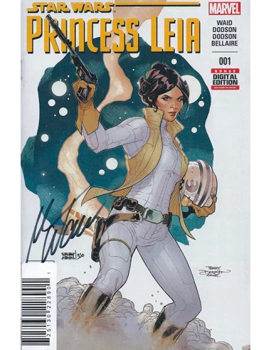 Star Wars Princess Leia 1 DF firmado por Mark Wai-10