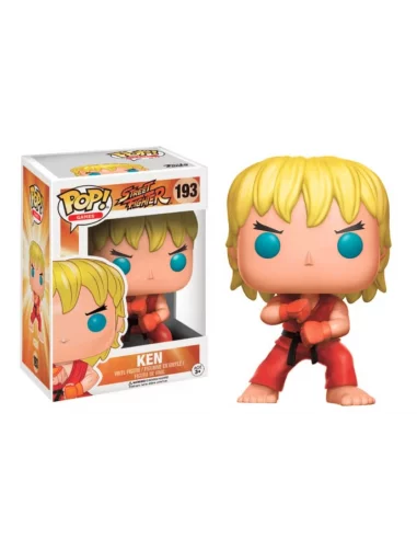 es::Street Fighter POP! Games Vinyl Figura Ken Ataque especial 9 cm