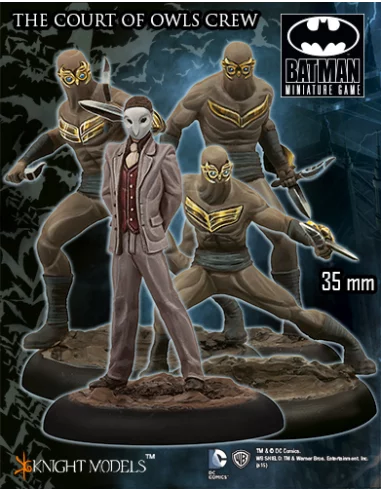 Batman Miniature Game: The Court of Owls crew Figu-10