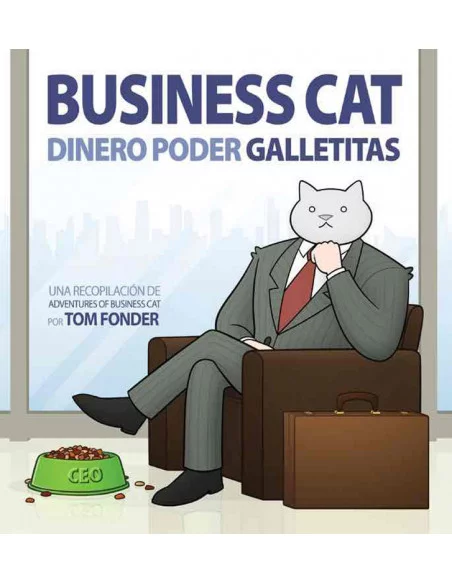 es::Business Cat. Dinero, poder, galletitas