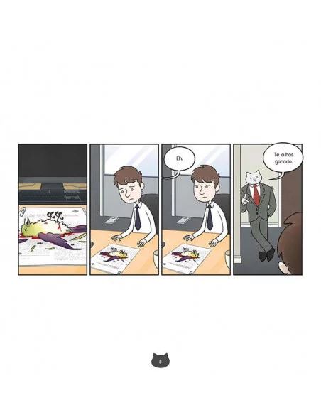 Business Cat. Dinero, poder, galletitas-11