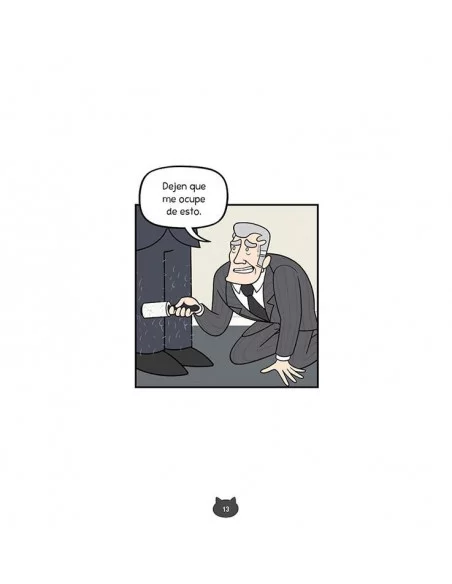 Business Cat. Dinero, poder, galletitas-12