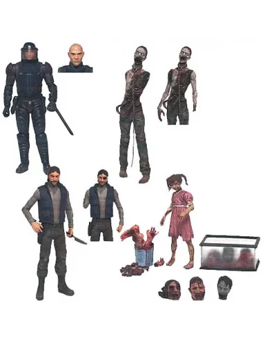 The Walking Dead Serie 2: Set De 4 Figuras