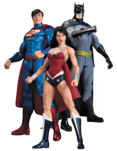 Trinity War pack 3 figuras: Batman, Superman, Wond