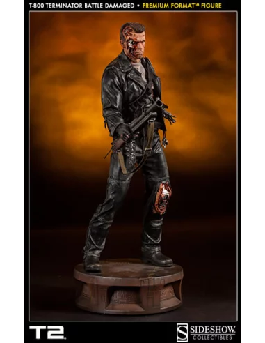 T-800 Battle Damaged - Estatua Premium Format 1/4 