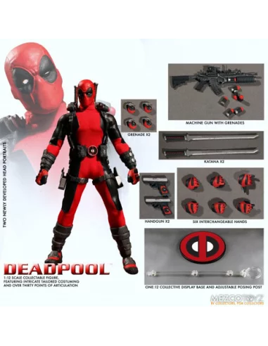 es::Marvel Universe Figura 1/12 Deadpool One:12 Collective 17 cm