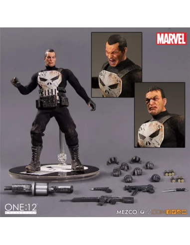 es::Marvel Universe Figura 1/12 The Punisher One:12 Collective 16 cm