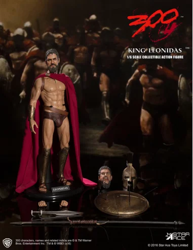 es::300 Figura My Favourite Movie 1/6 King Leonidas 30 cm