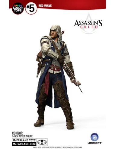 es::Assassin's Creed III Figura Color Tops Connor 18 cm