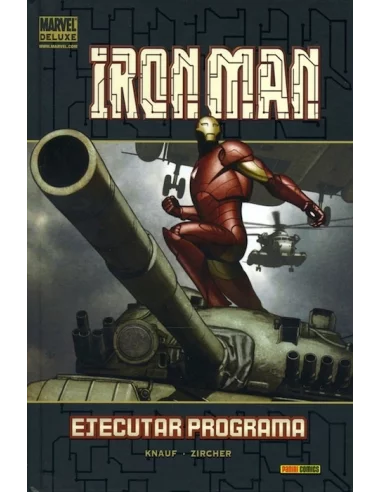 es::Iron Man 02: Ejecutar Programa - Cómic Marvel Deluxe