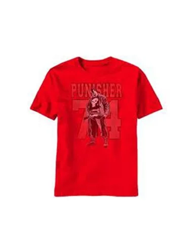 es::Punisher Pun College Red - Camiseta El Castigador