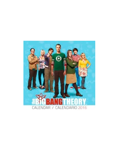 Calendario 2016 The Big Bang Theory 1