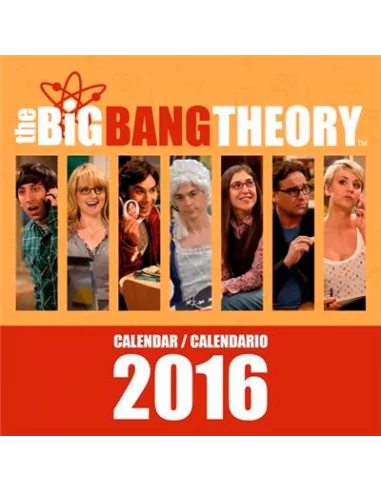 Calendario 2016 The Big Bang Theory 2