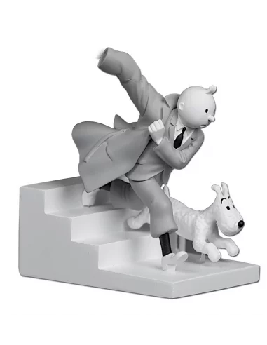 Figurita Tintín B/N 06: Tintin en action et Milou 