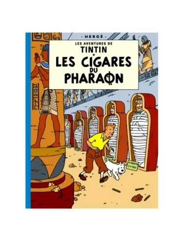 es::PÓSTER TINTÍN PORTADA 04 - LES CIGARES DU PHARAON