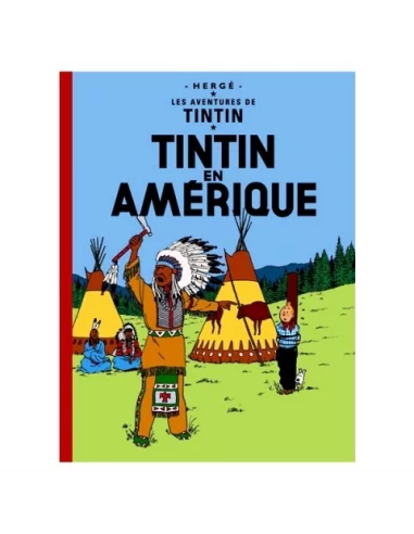 es::PÓSTER TINTÍN PORTADA 03 - TINTIN EN AMÈRIQUE