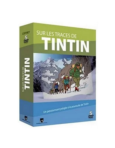 es::SUR LES TRACES DE TINTIN - Caja de DVDs en francés