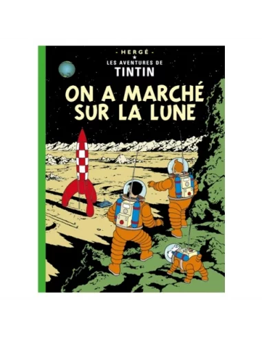 es::PÓSTER TINTÍN PORTADA 17 - ON A MARCHÉ SUR LA LUNE