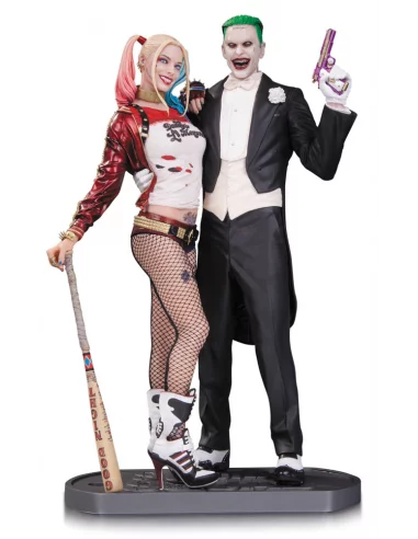 es::Escuadrón Suicida Estatua Joker & Harley Quinn 30 cm