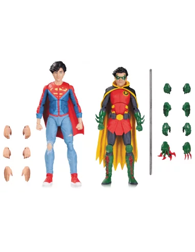 es::DC Comics Icons Pack de 2 Figuras Robin & Superboy 12 cm