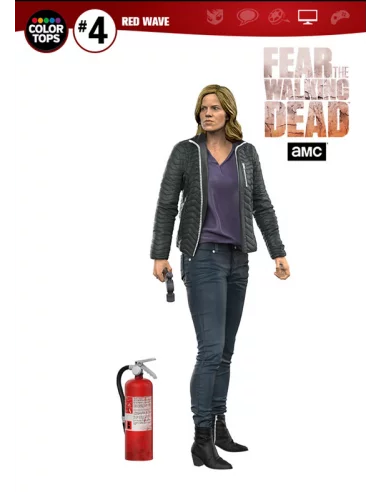 es::Fear The Walking Dead Figura Color Tops Madison Clark 18 cm