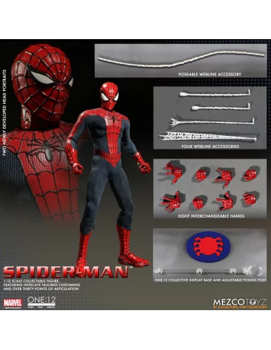 es::Marvel Universe Figura 1/12 Spider-man One:12 Collective 17 cm