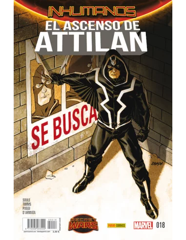 Inhumanos 18. El ascenso de Attilan