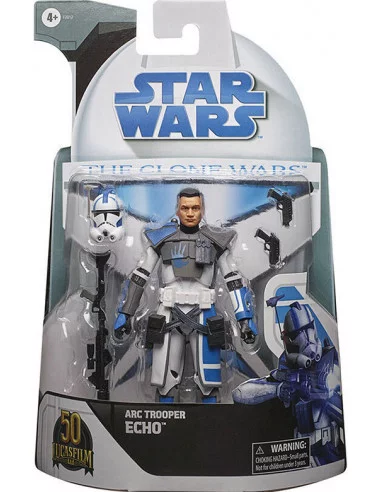 es::Star Wars Black Series Figura ARC Trooper Echo Clone Wars Lucasfilm 50th 15 cm-0