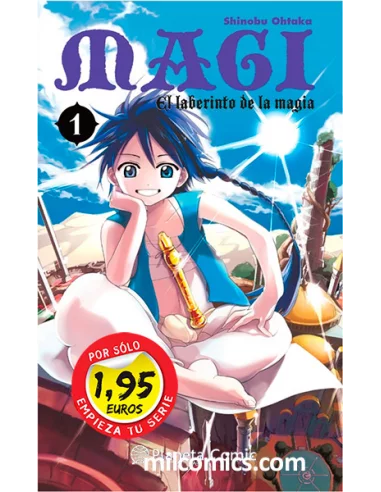 es::Magi El laberinto de la magia 01 - Promo Manga Manía