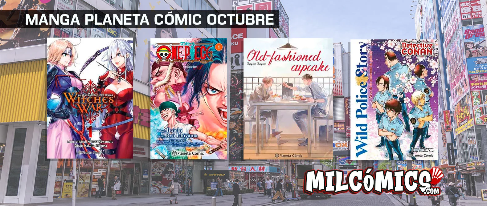 Novedades Planeta Manga octubre